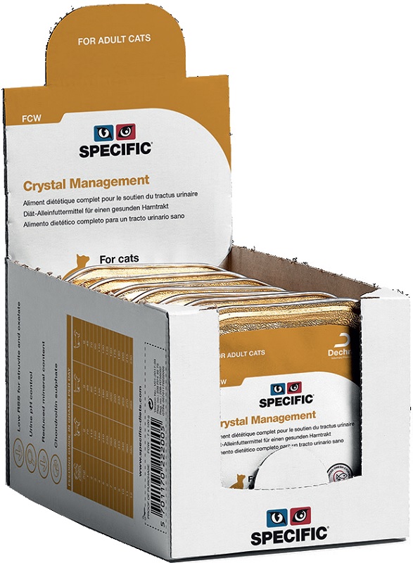 Specific gatto cw crystal management 7 pezzi da 100 g