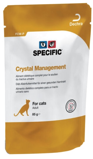 Specific gatto cw-p crystal management 12 pezzi da 85 g