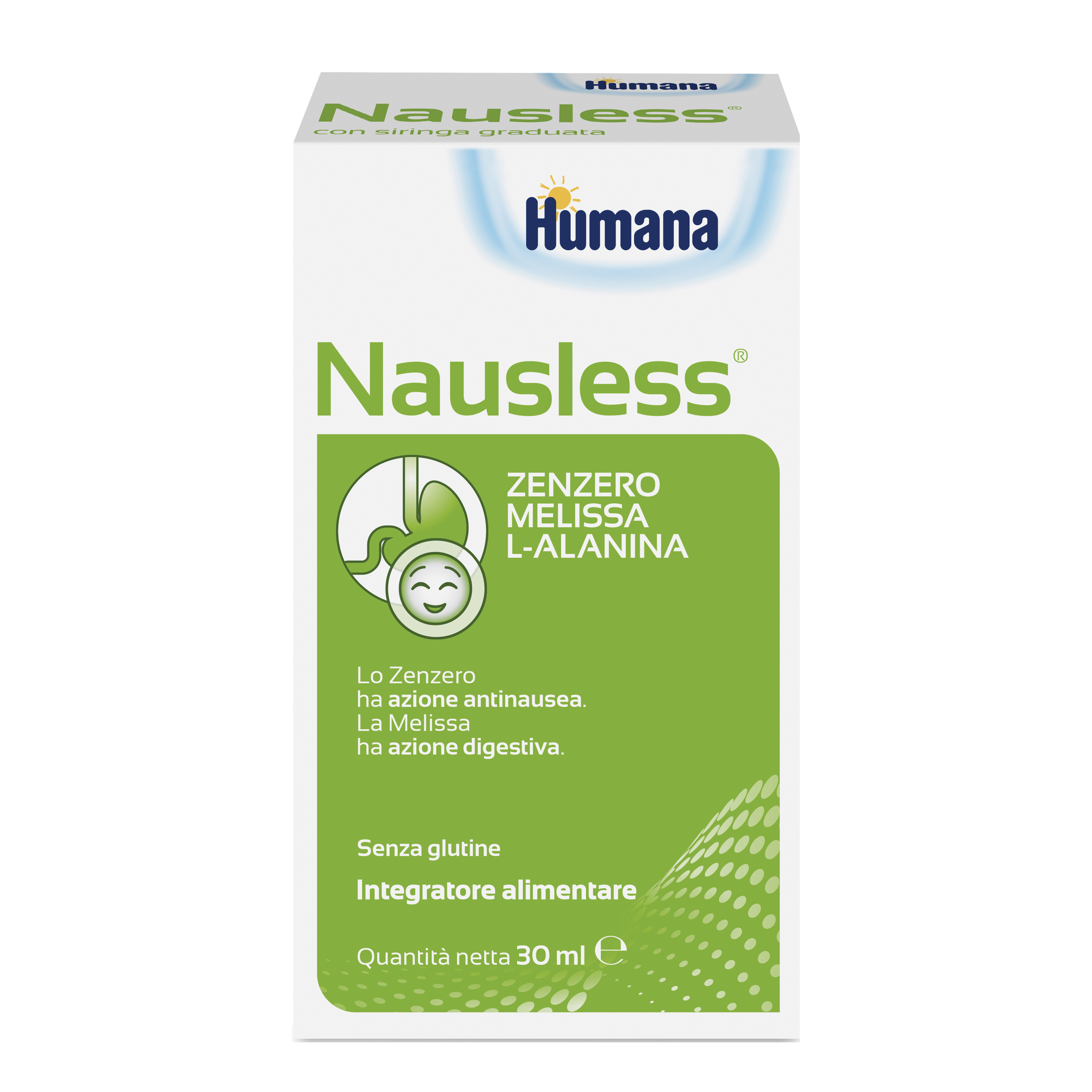 Humana Nausless Integratore Anti-Nausea Per Bambini 30 ml