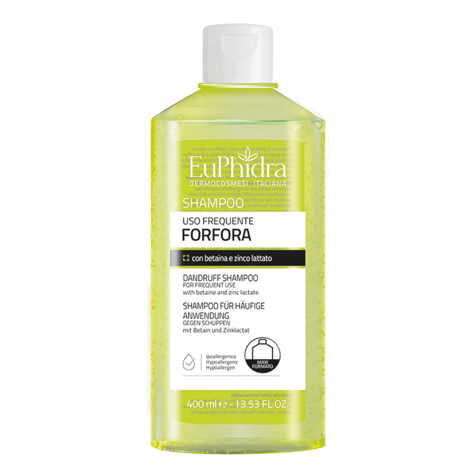 Euphidra shampoo uso frequente forfora 400 ml