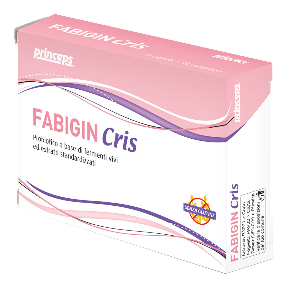 Fabigin cris 10 capsule + 10 compresse