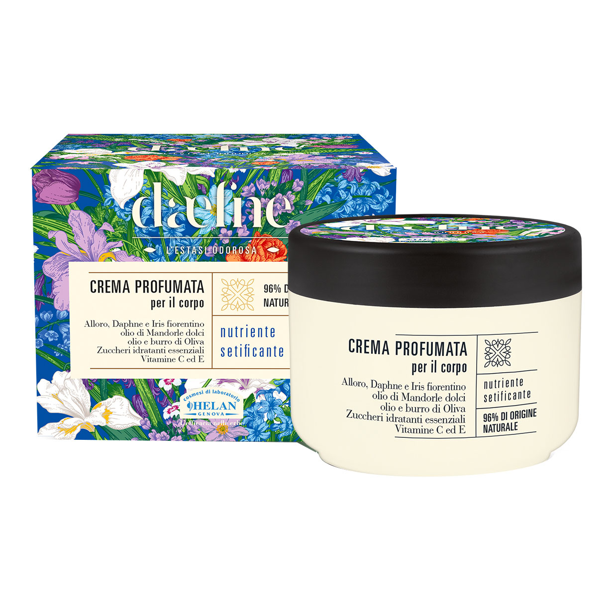 Daefne crema profumata per il corpo