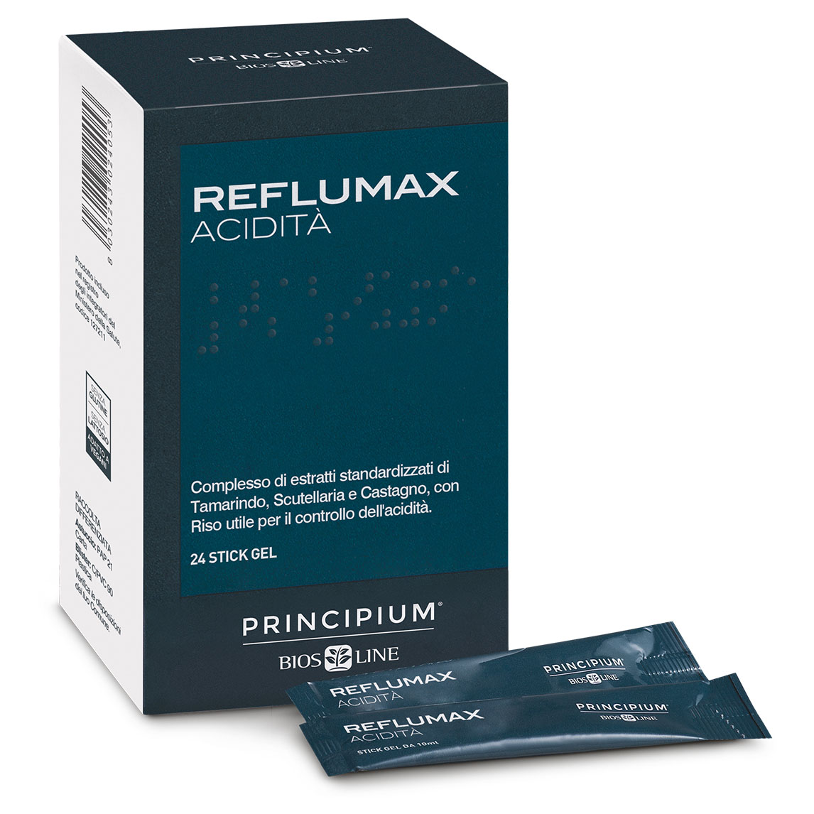 Principium reflumax acidita' 10 stick da 10 ml