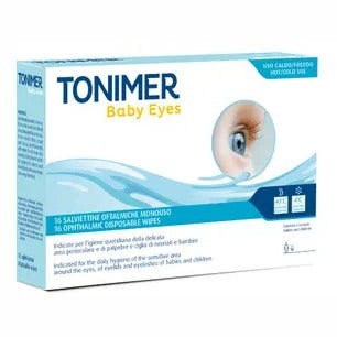 Tonimer eyes baby salviettine oftalmiche 16 pezzi