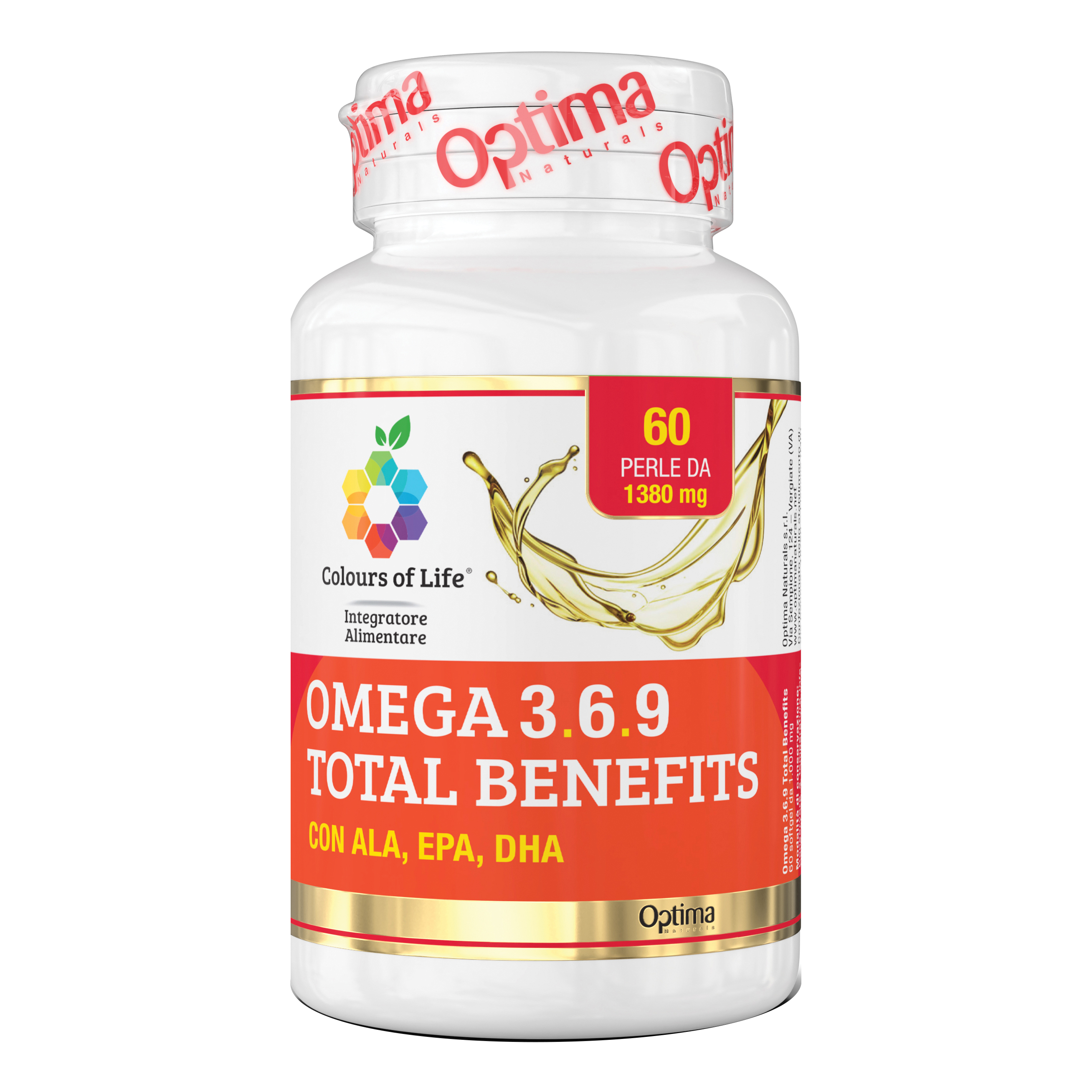 Omega 369 60 capsule colours of life