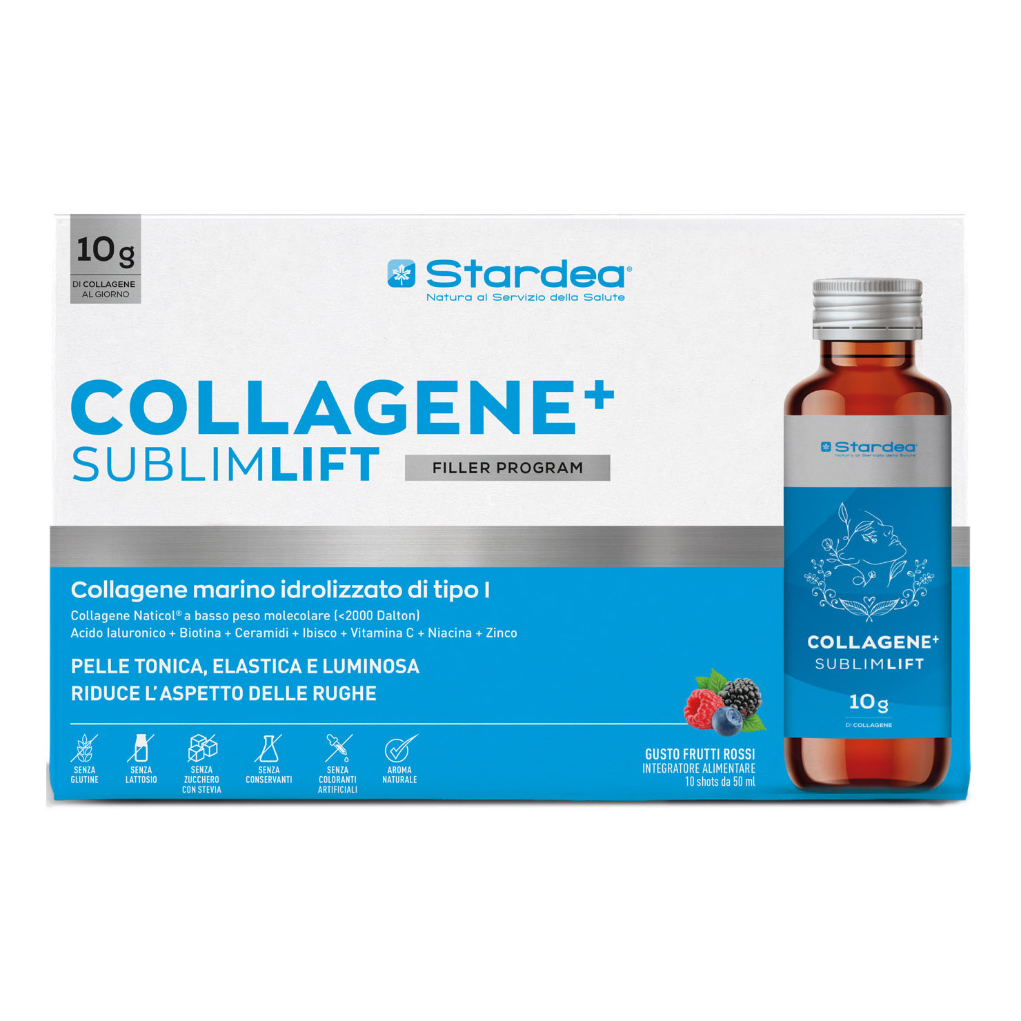 Stardea collagene+ sublimlift shot 10 flaconcini da 50 ml