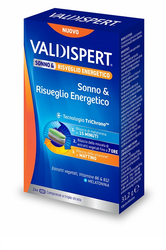 Valdispert sonno &amp; risveglio energetico 24 compresse