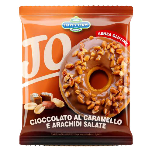 Happy farm jo ciambella caramello arachidi mono 45 g