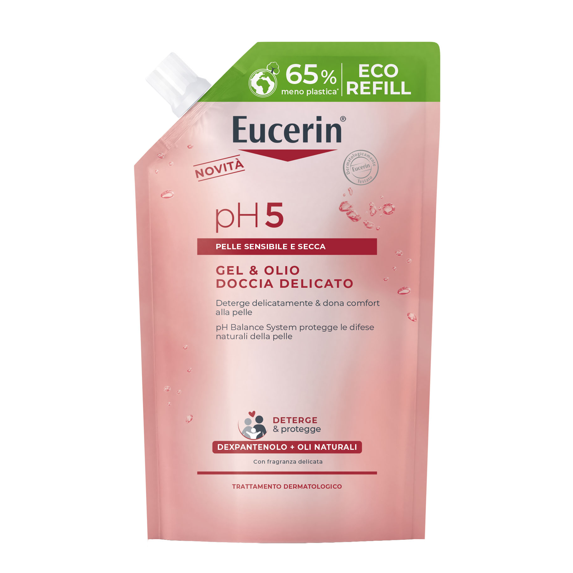 Eucerin Ph5 Gel &amp; Olio Doccia Delicato Refill 400 ml