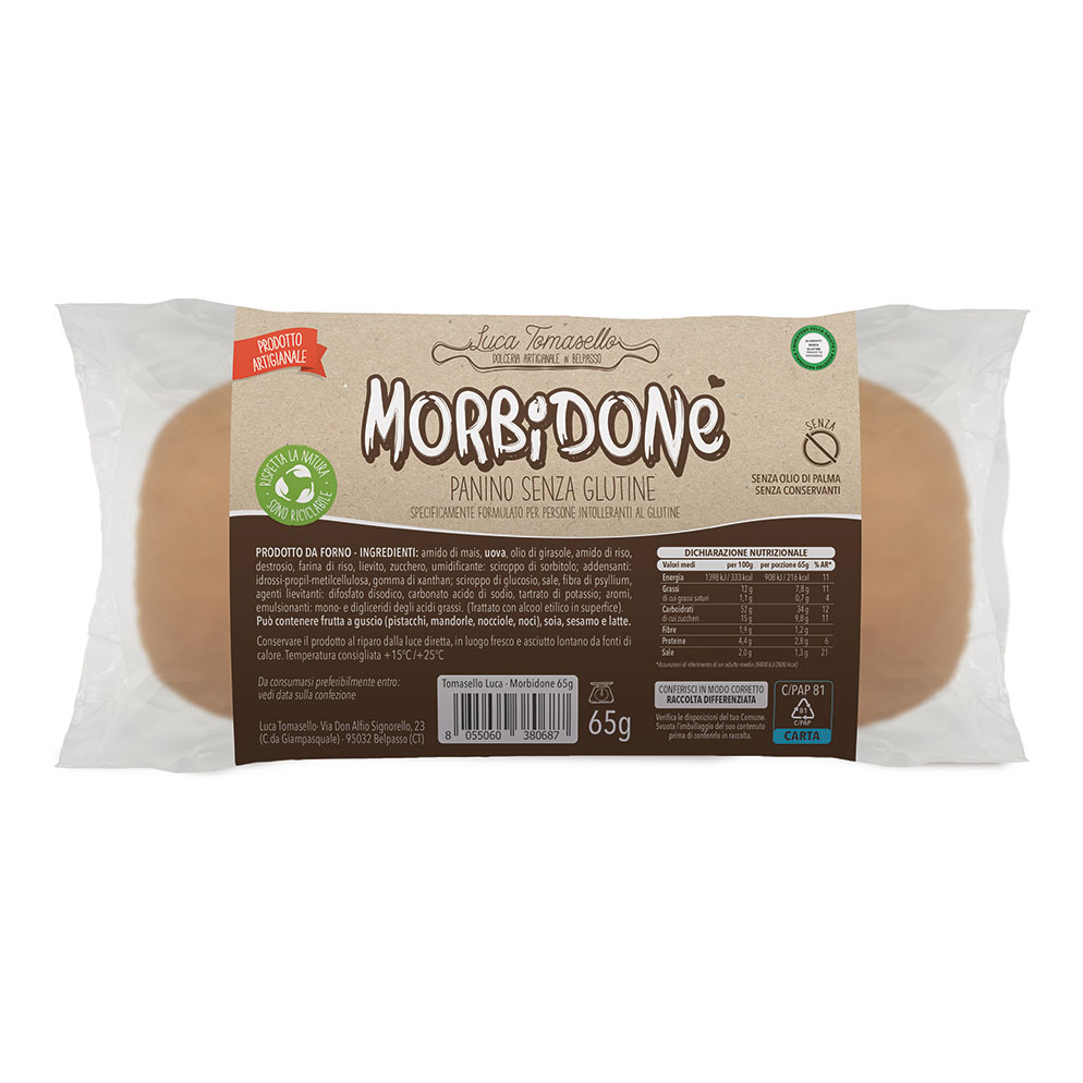 Morbidone panino 65 g
