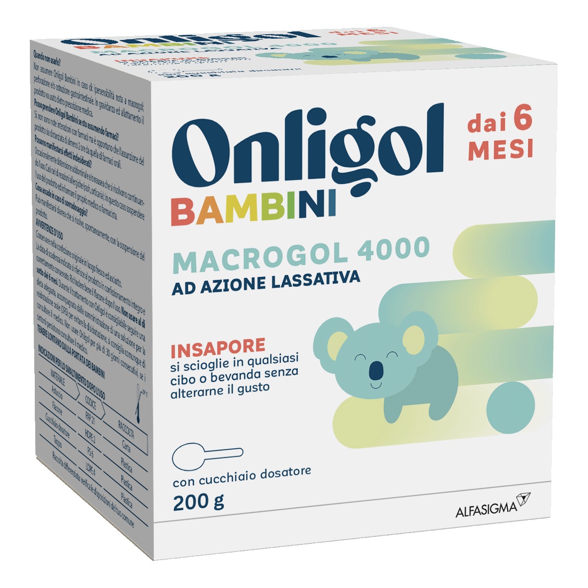 Onligol Bambini Macrogol 4000 Stitichezza 200g