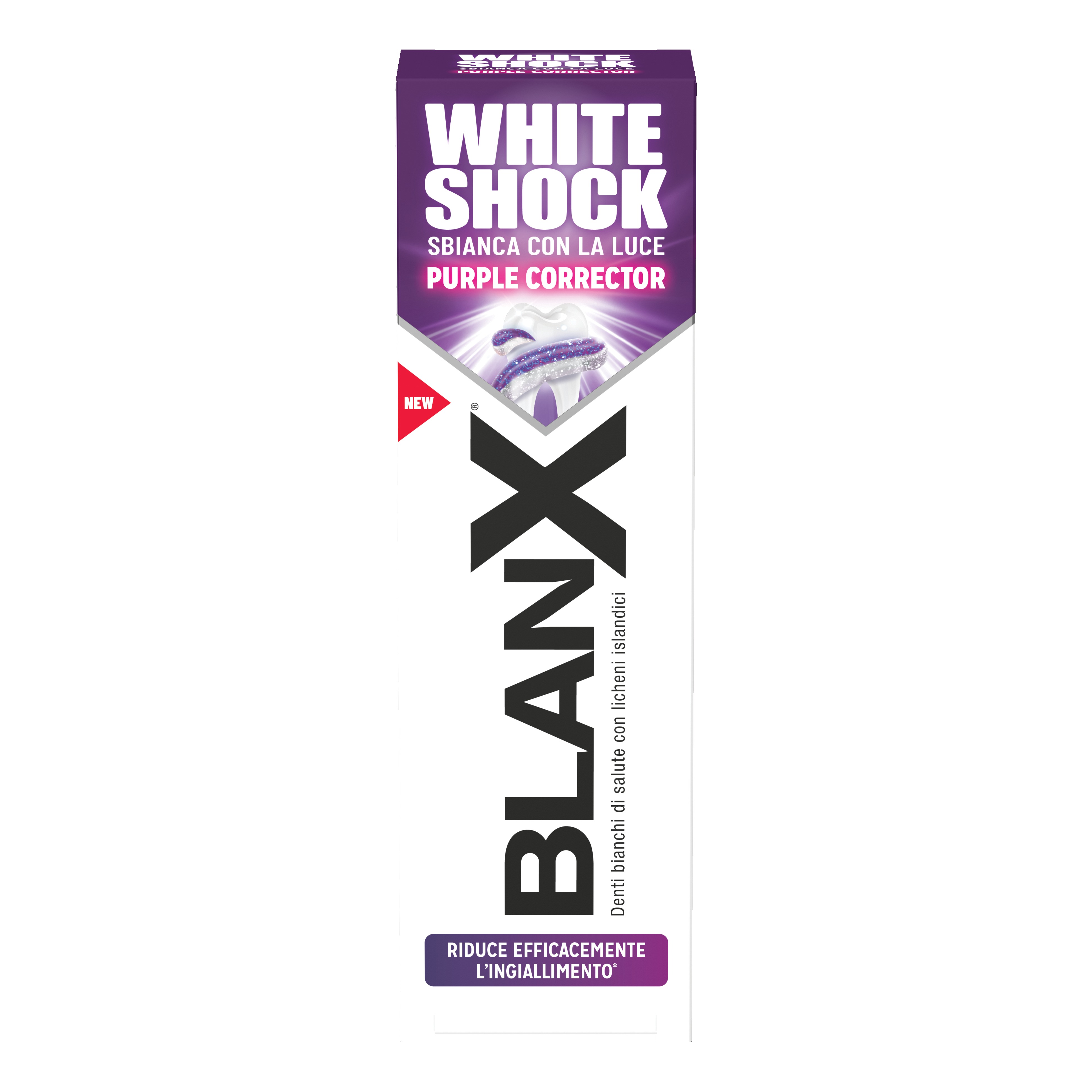 Blanx white shock dentifricio 75 ml