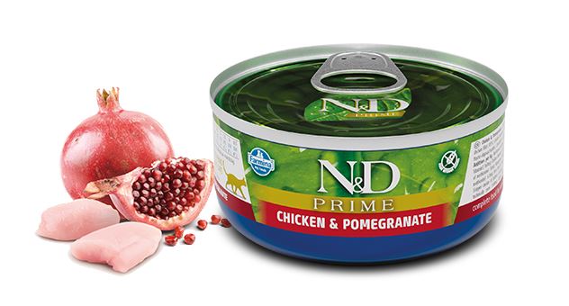 N&amp;D Wet Cat Prime Pollo 80 G