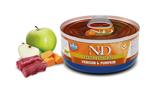 N&amp;D Cat Venison &amp; Pumpkin 80 G