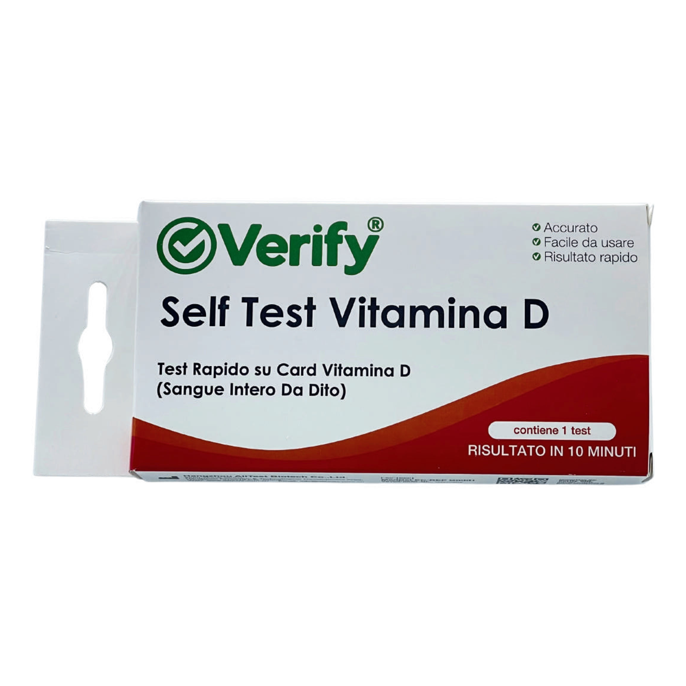 Test rapido verify vitamina d autodiagnostico rilevazione semi-quantitativa 25-idrossi-vitamina d nel sangue umano