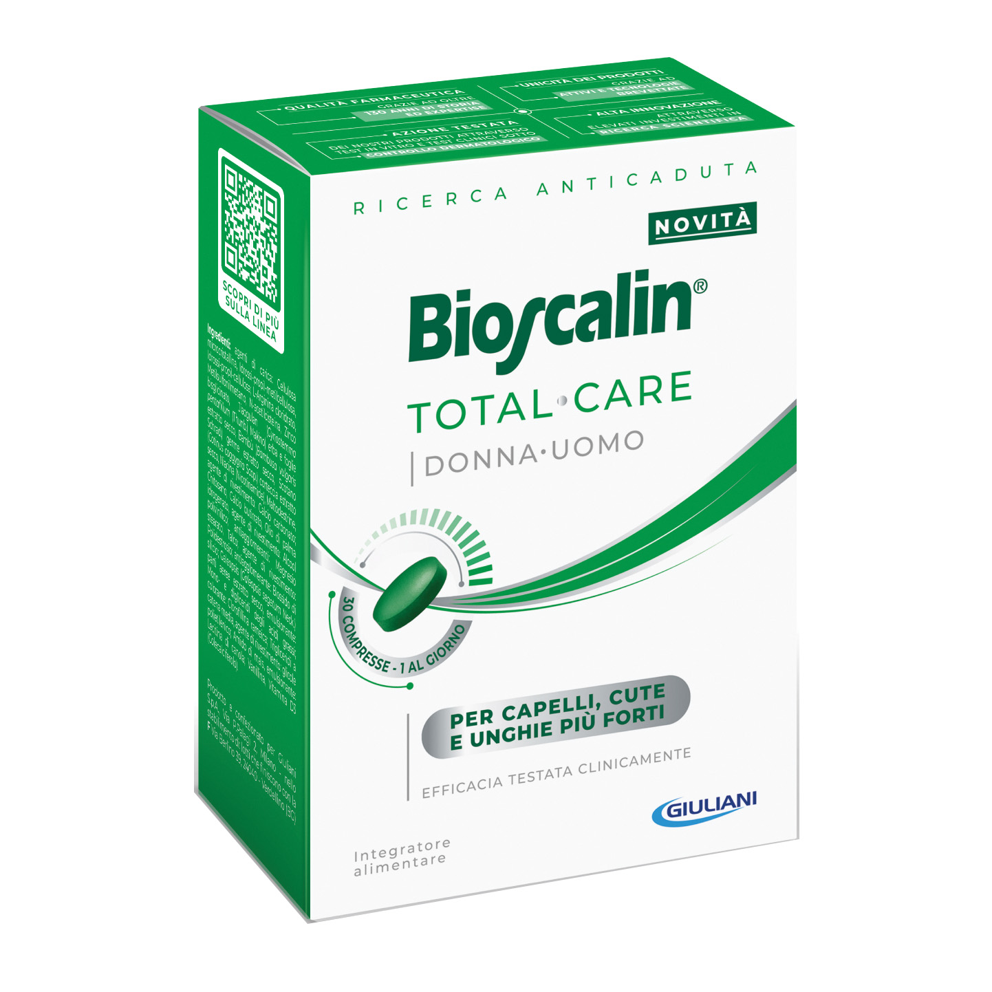 Bioscalin Total Care 30 Compresse