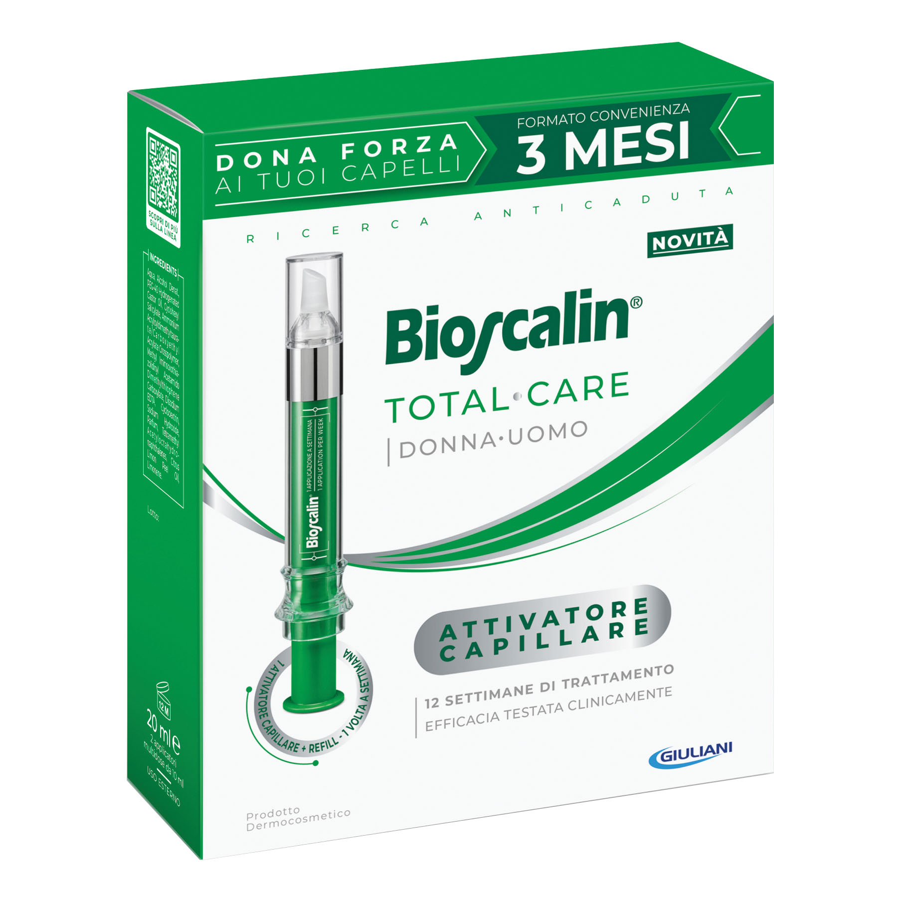 Bioscalin Total Care Attivatore Capillare 10 ml 1 Refill