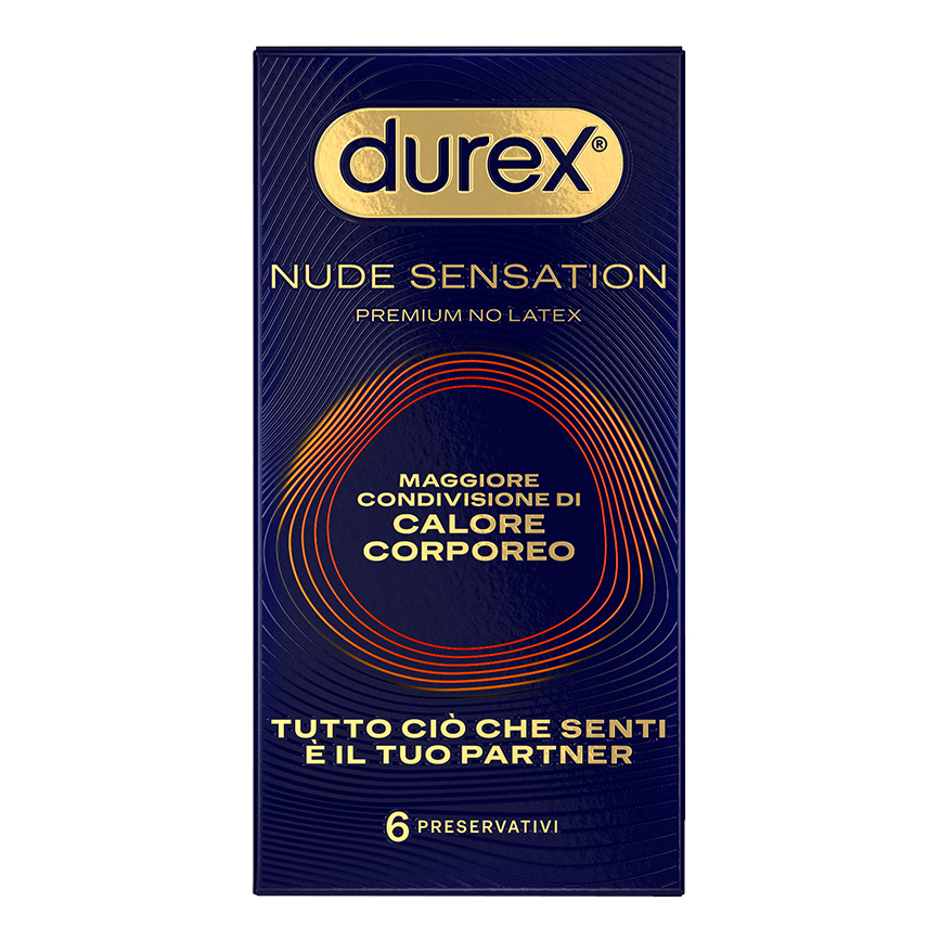 Preservativo durex nude sensation 6 pezzi