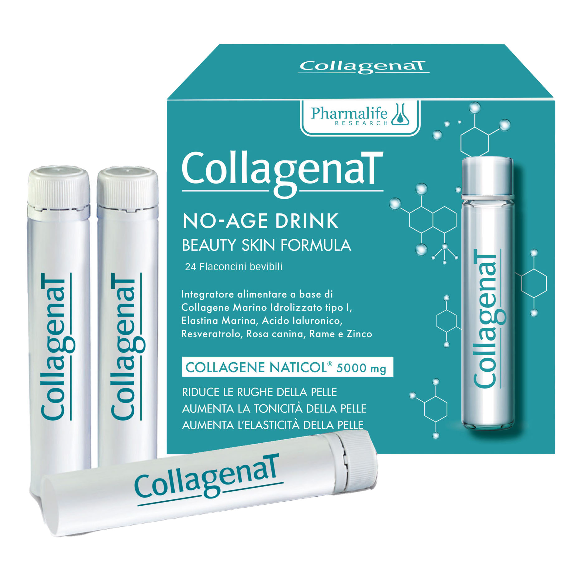 Collagenat no age drink 24 flaconcini