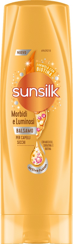 SUNSILK Morbidi E Luminosi - Balsamo Per Capelli Secchi 200 Ml - Immagine 5