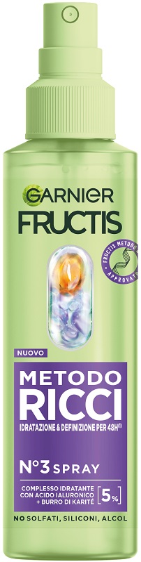 Garnier fructis metodo ricci siero spray 150 ml