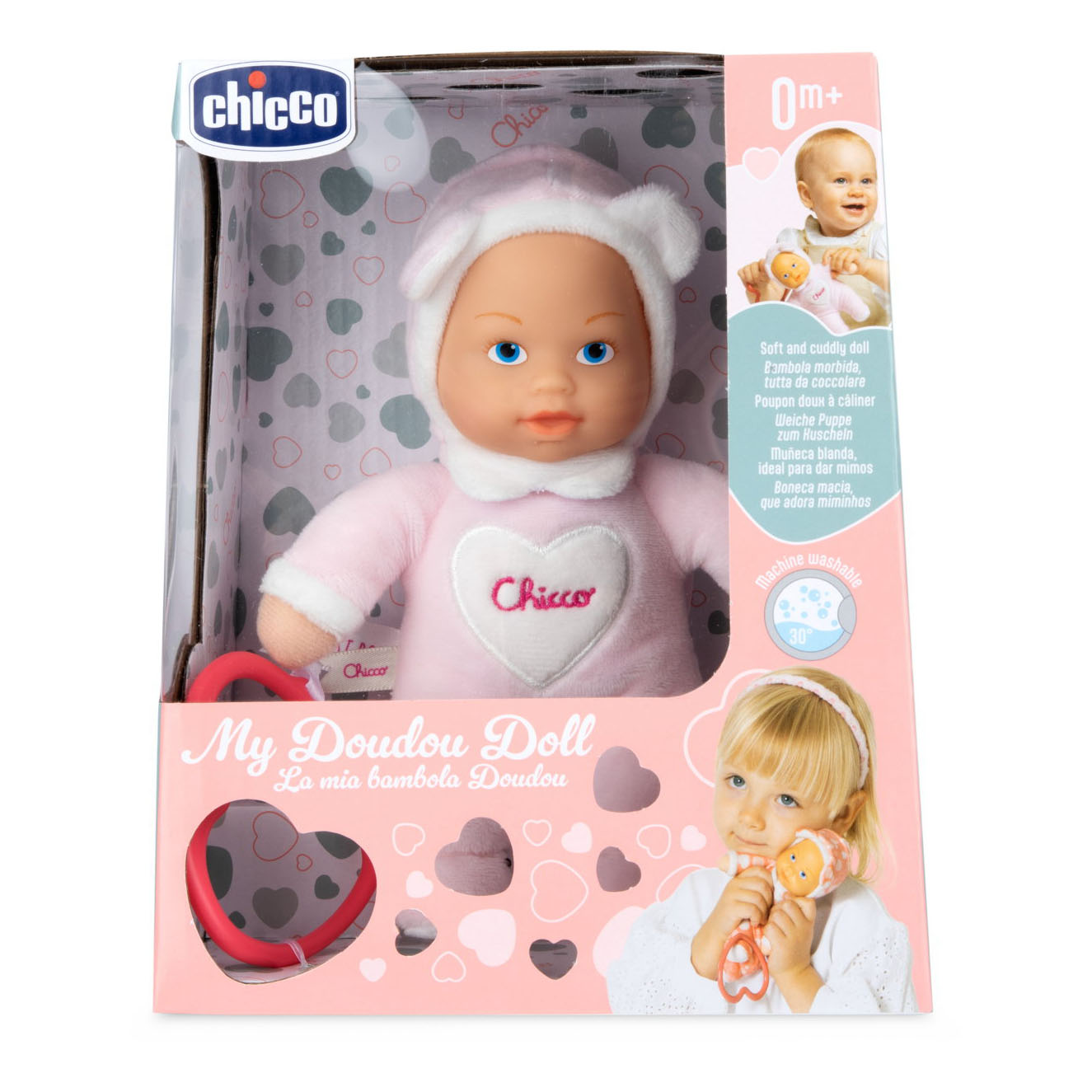 Chicco gioco bambola myfirstdoll piccola rosa