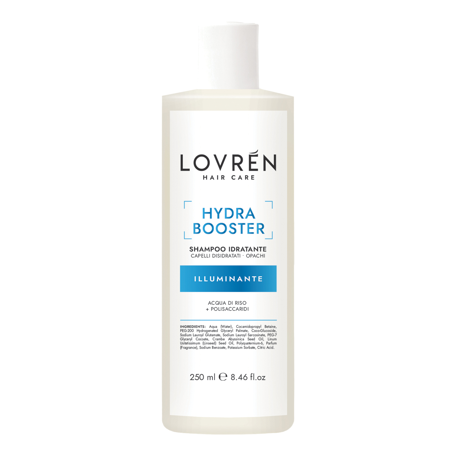 Lovren hair care hydra booster shampoo idratante 250 ml