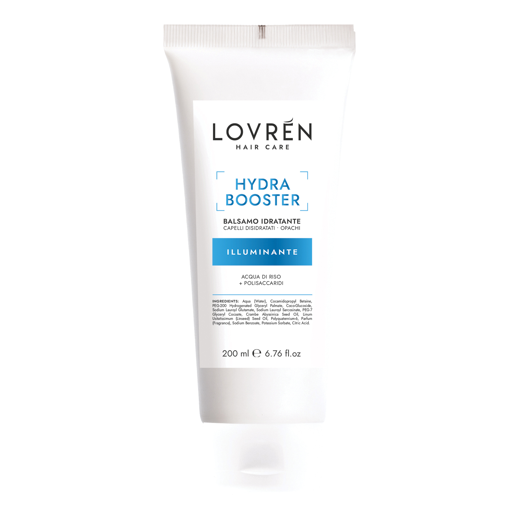 Lovren hair care hydra booster balsamo idratante 200 ml