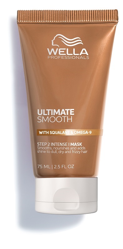 WELLA - Ultimate Smooth Step 2 - Maschera Intensiva per capelli secchi e crespi 75 Ml