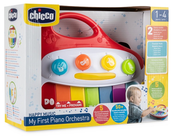 Chicco La mia Prima Orchestra - Pianoforte Interattivo per Bambini - Immagine 2
