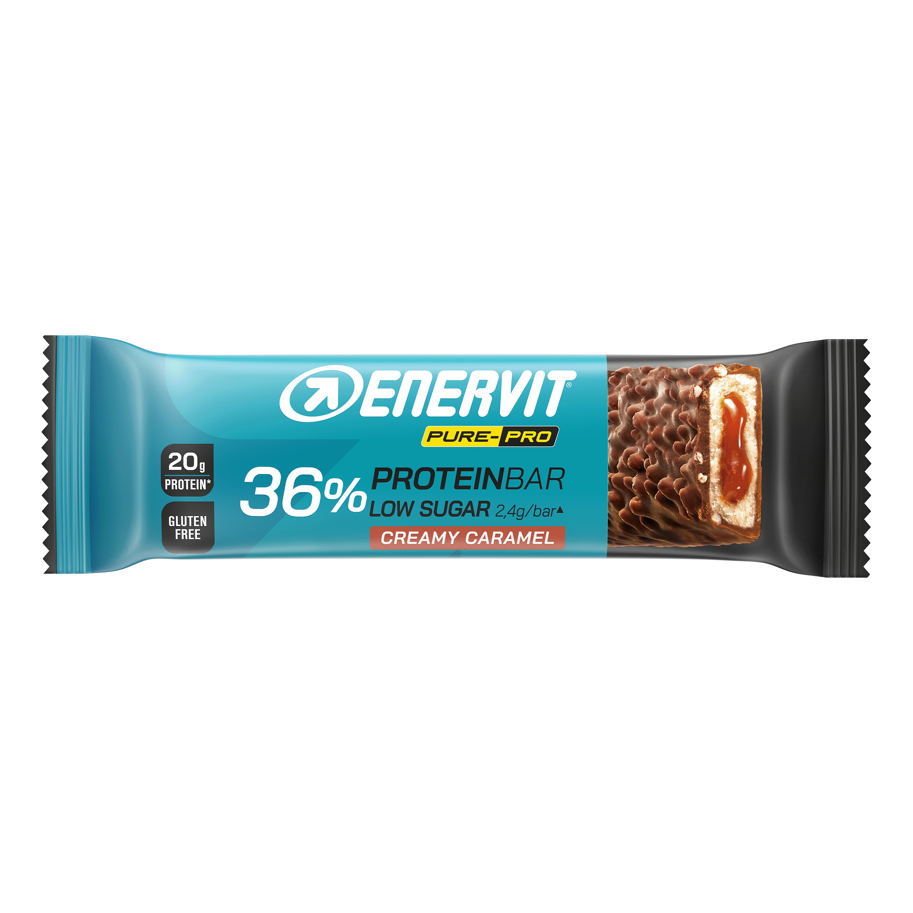 Enervit pure pro bar 36% caramel 55 g
