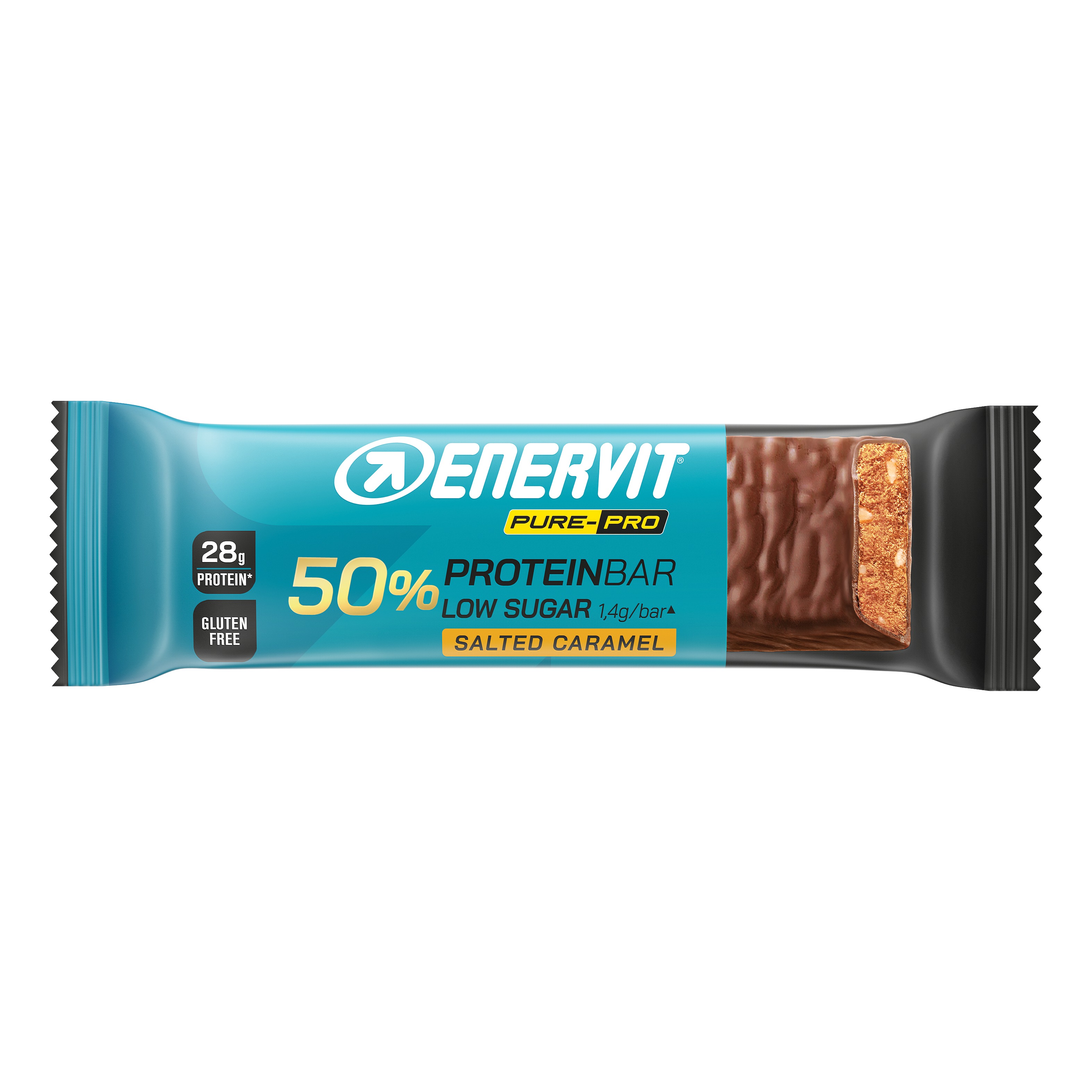 Enervit pure pro bar 50% salted caramel 55 g