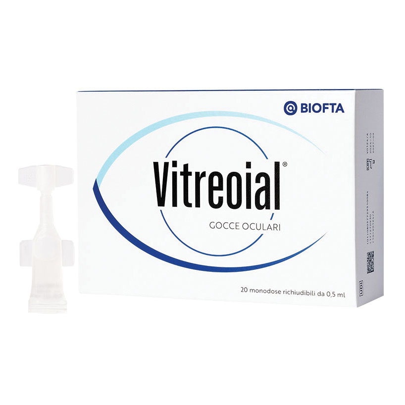 Vitreoial Gocce Oculari 20 Monodose Richiudibili 0,5 ml - 8057729510084