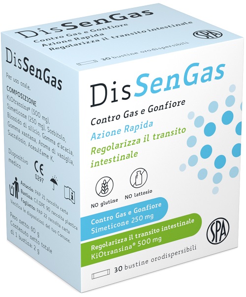 DisSenGas Contro Gonfiore e Gas Intestinale 30 Bustine