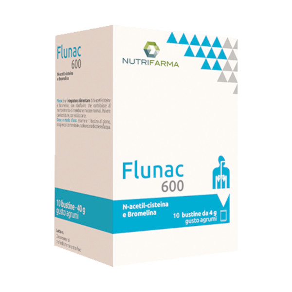 Flunac 600 10 bustine