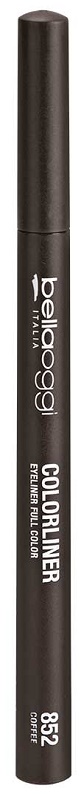 Bellaoggi colorliner eyeliner colorato tratto 0,4 coffee