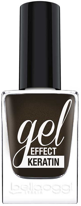 Bellaoggi gel effect keratin smalto effetto gel con cheratina coffe bean