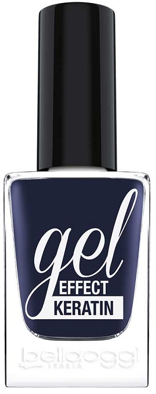 Bellaoggi gel effect keratin smalto effetto gel con cheratina prussian blue
