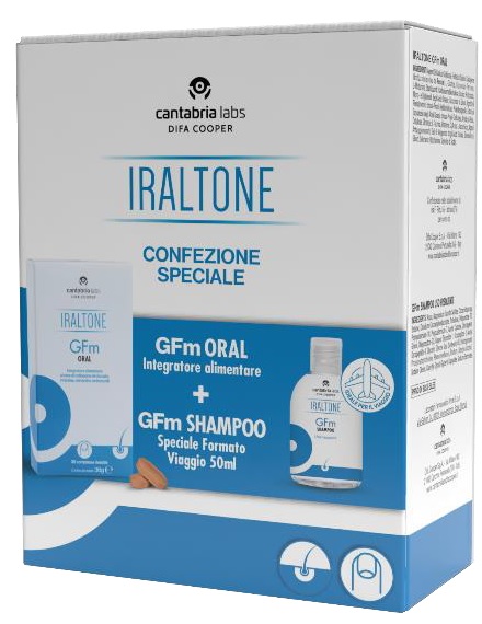 Gfm Oral 30 Capsule + Gfm Shampoo Uso Frequente 50 Ml In Omaggio Iraltone-image