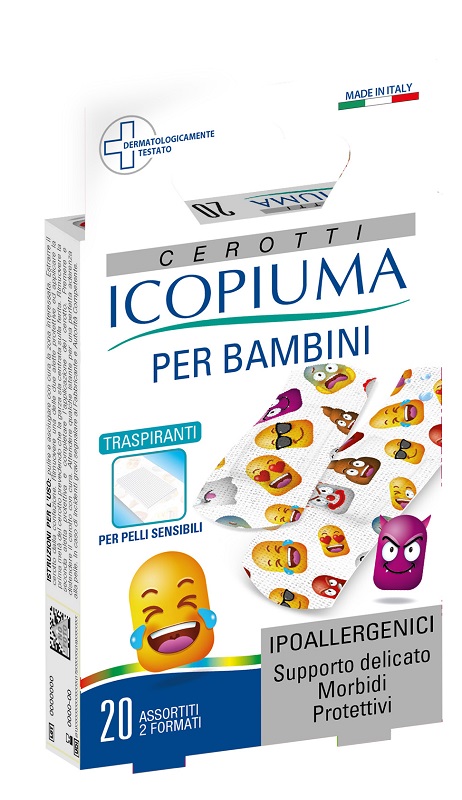 Icopiuma cerotto tessuto non tessuto bimbi