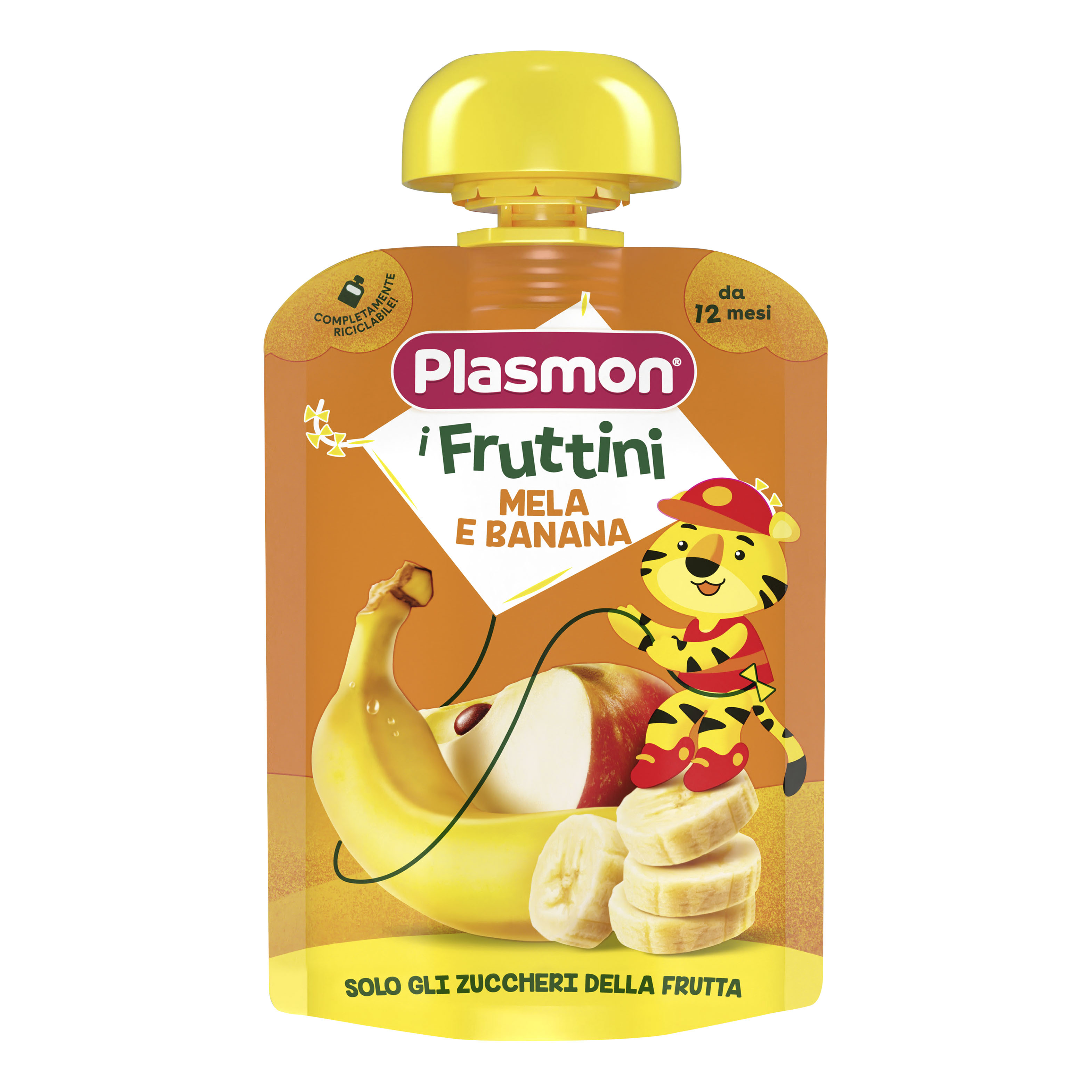 Plasmon omogeneizzato pouch mela banana 130 g