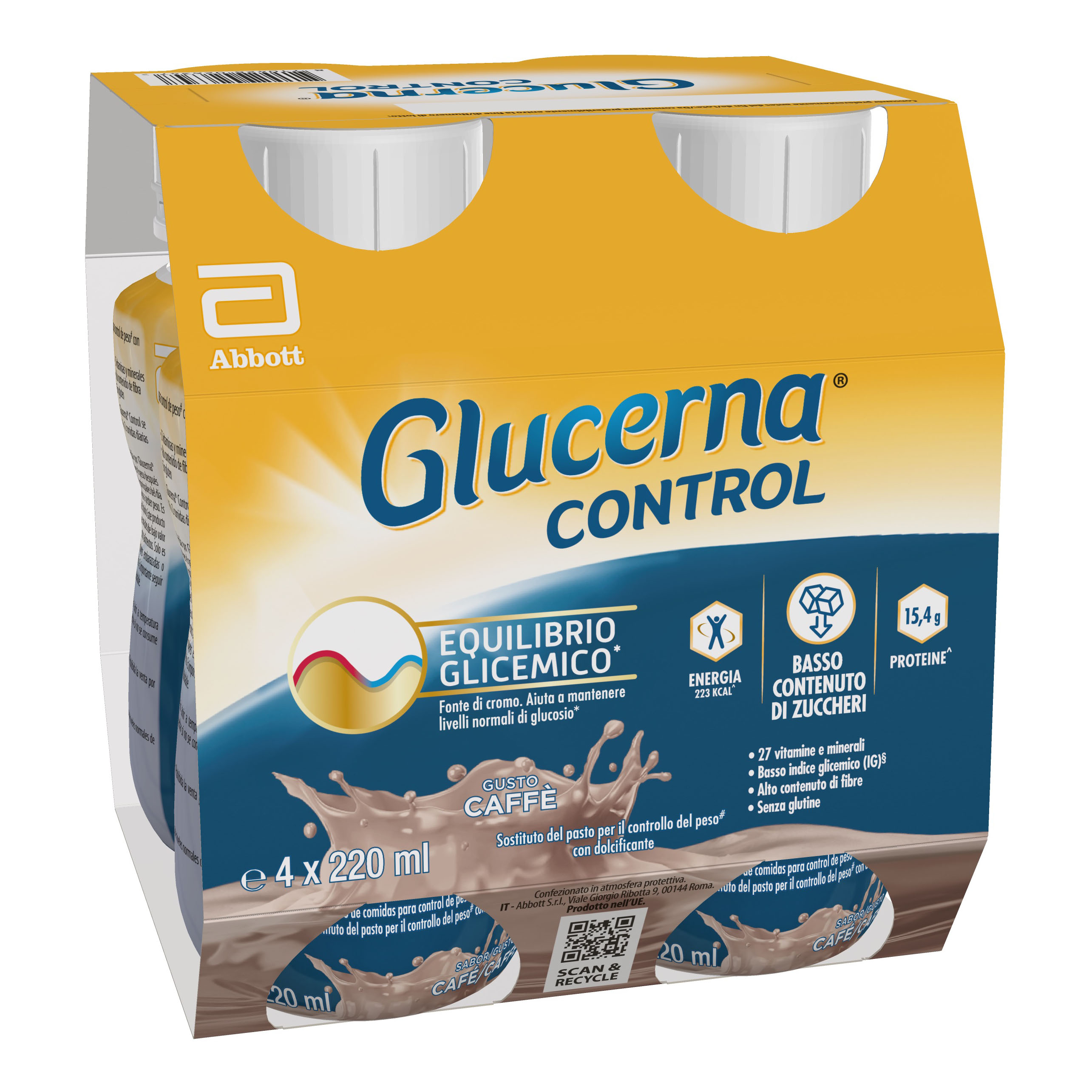 Glucerna Control Caffe'4X220 Ml-image