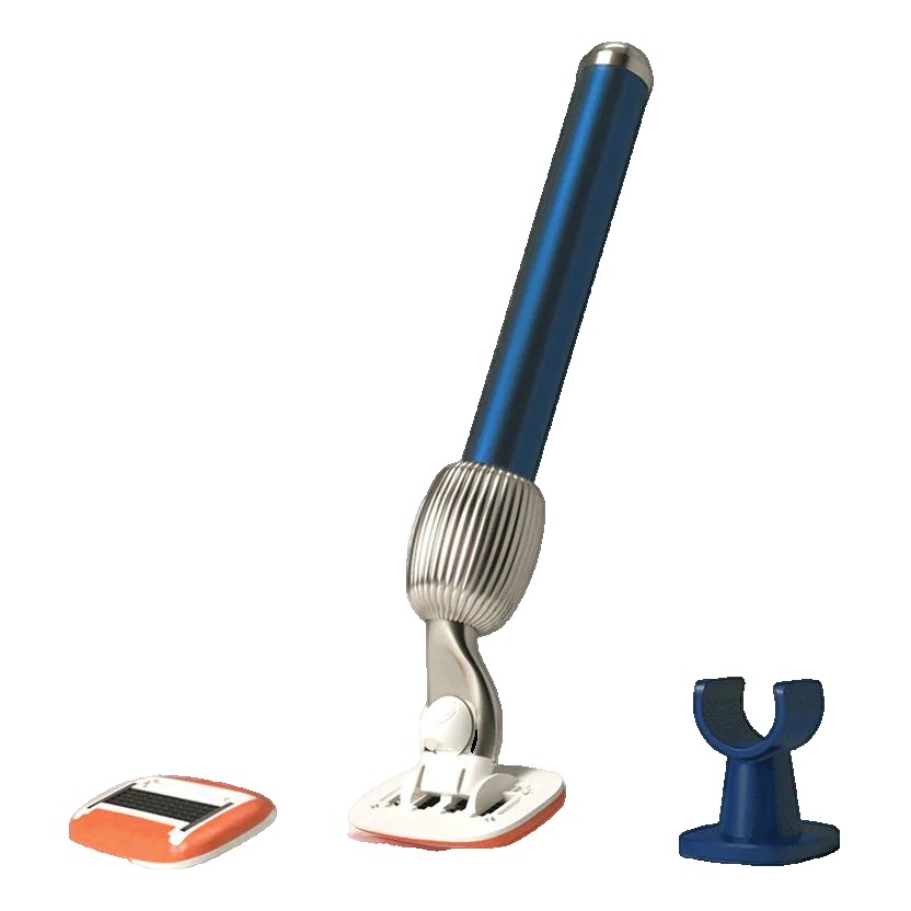 Fler Razor Starter Set Midnight 1 Rasoio + 2 Lamette + 1 Supporto