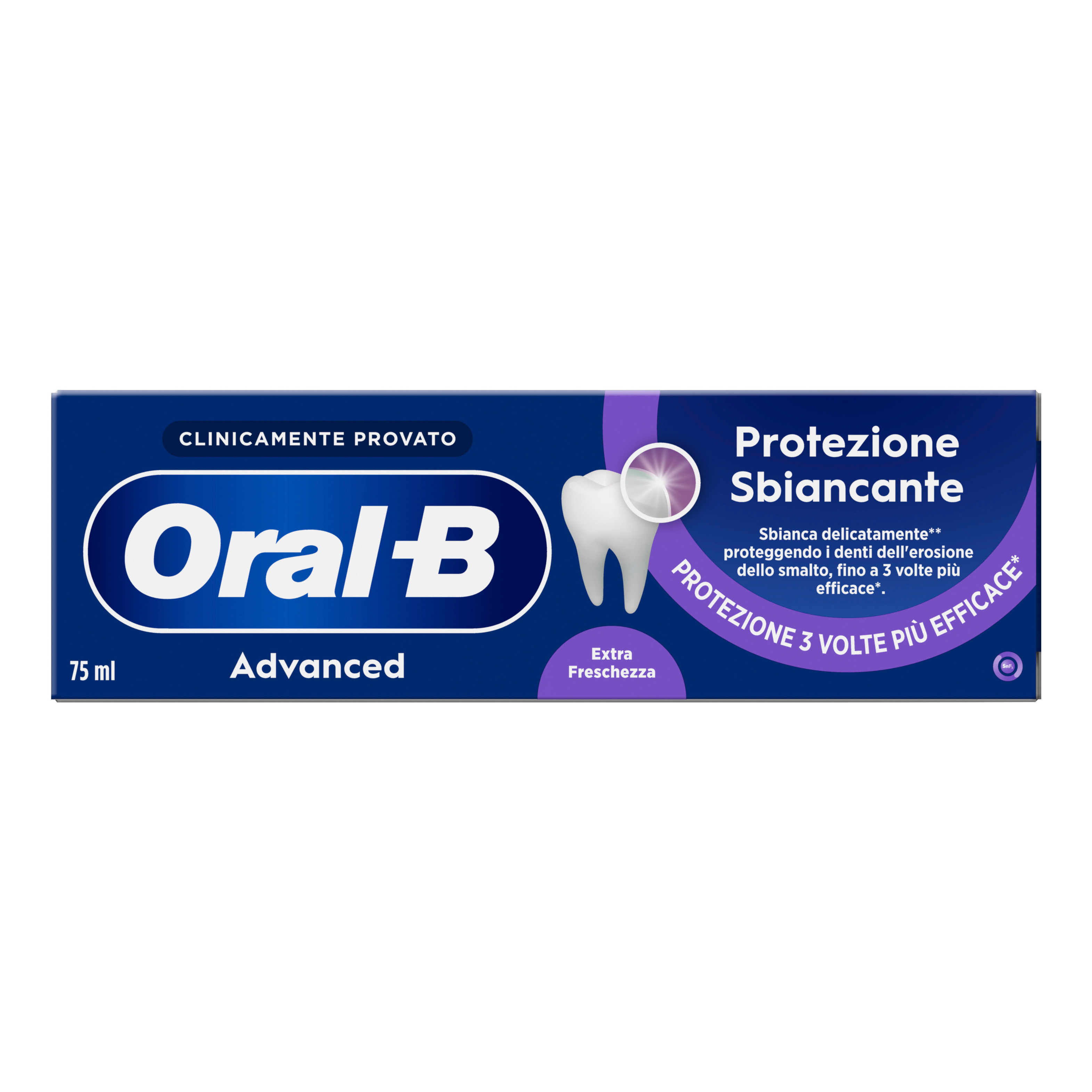 Oralb advanced protezione sbiancante 75 ml