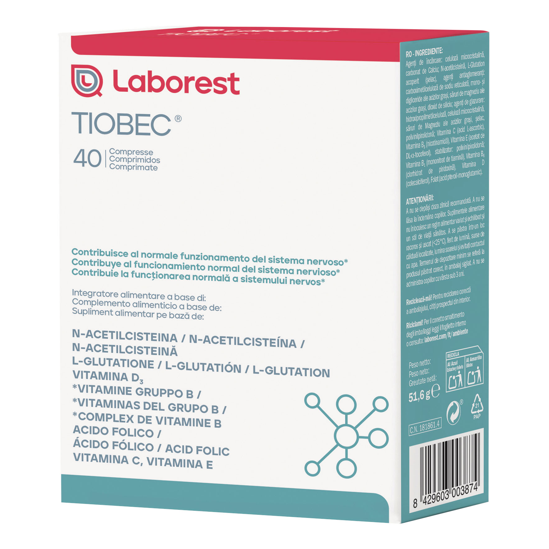 Tiobec 40 Compresse Fast-Slow