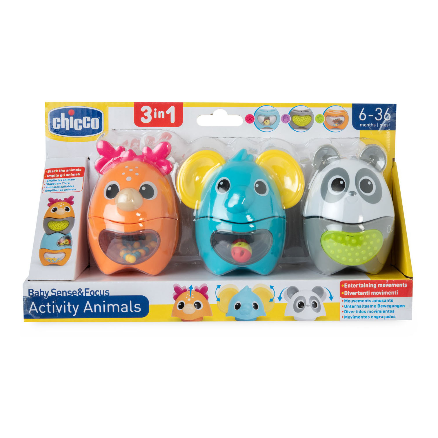 Chicco gioco baby sense&amp;focus activity animals