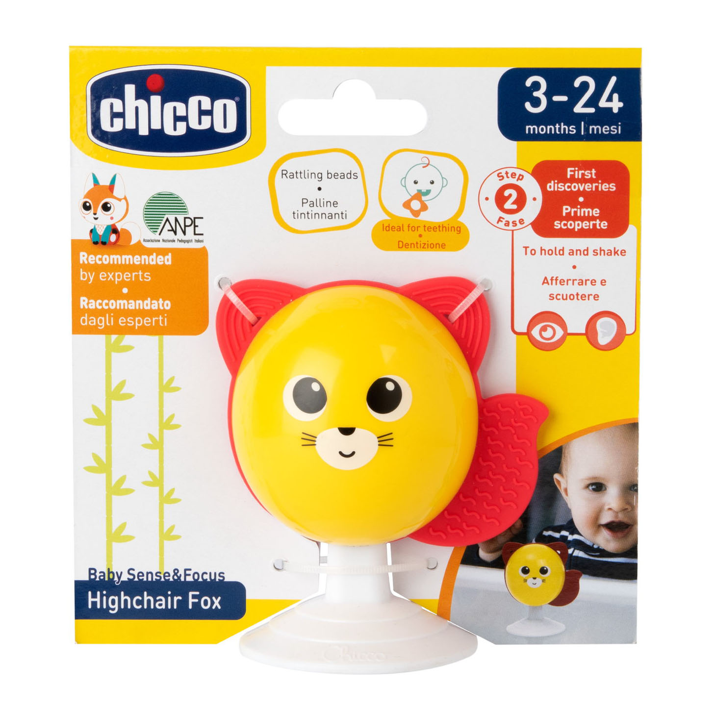 Chicco gioco baby sense&amp;focus gioco seggiolone volpe