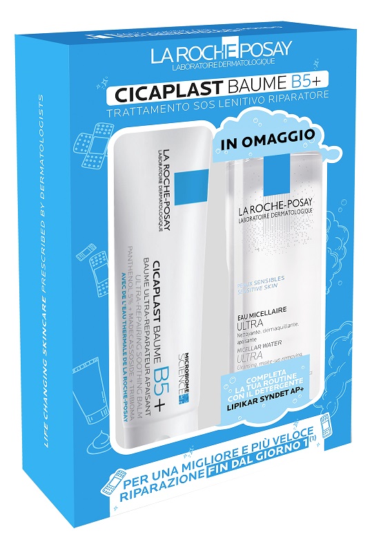 Cicaplast baume b5+ 100 ml + acqua micellare 50 ml
