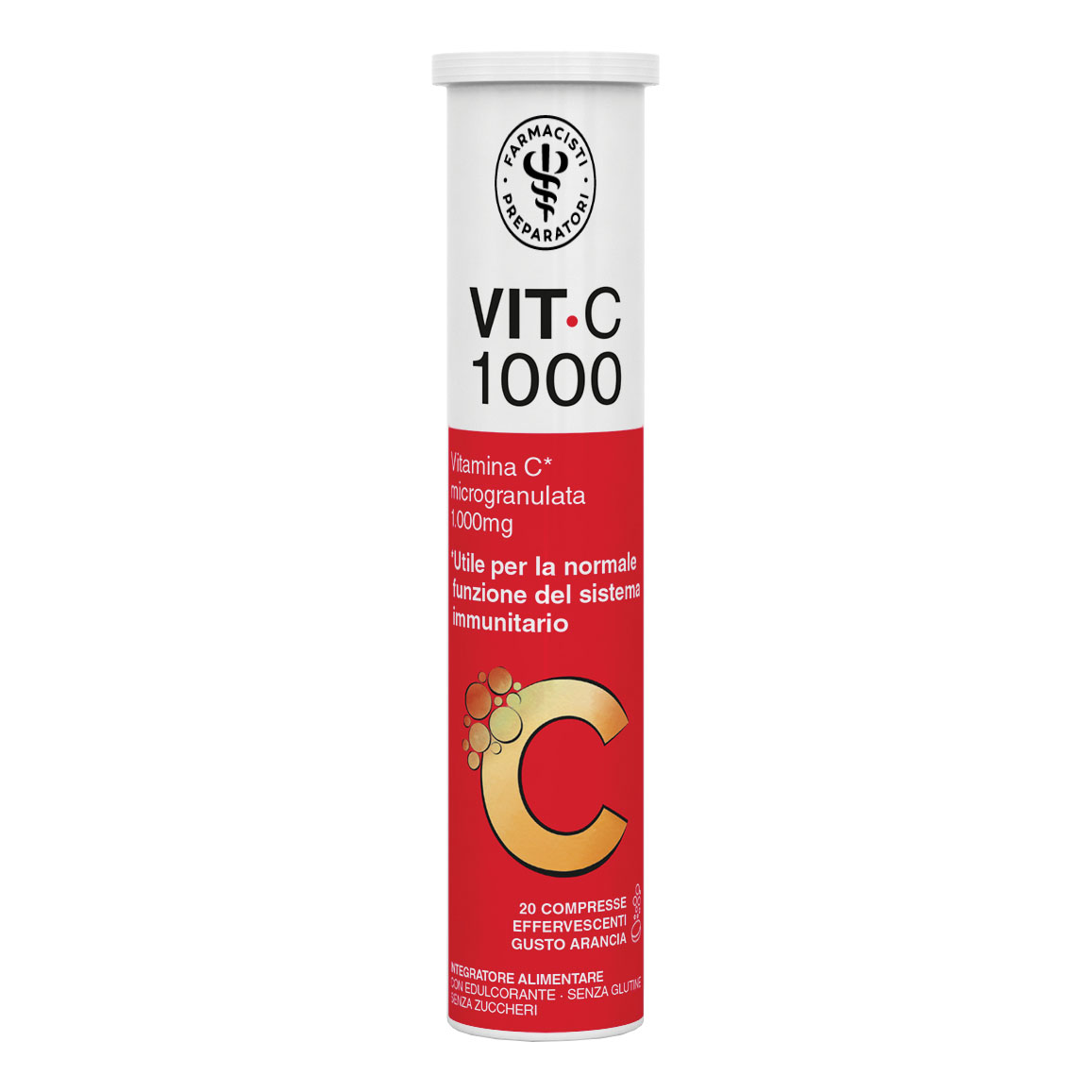 Lfp vit-c 1000 arancia 20 compresse effervescenti