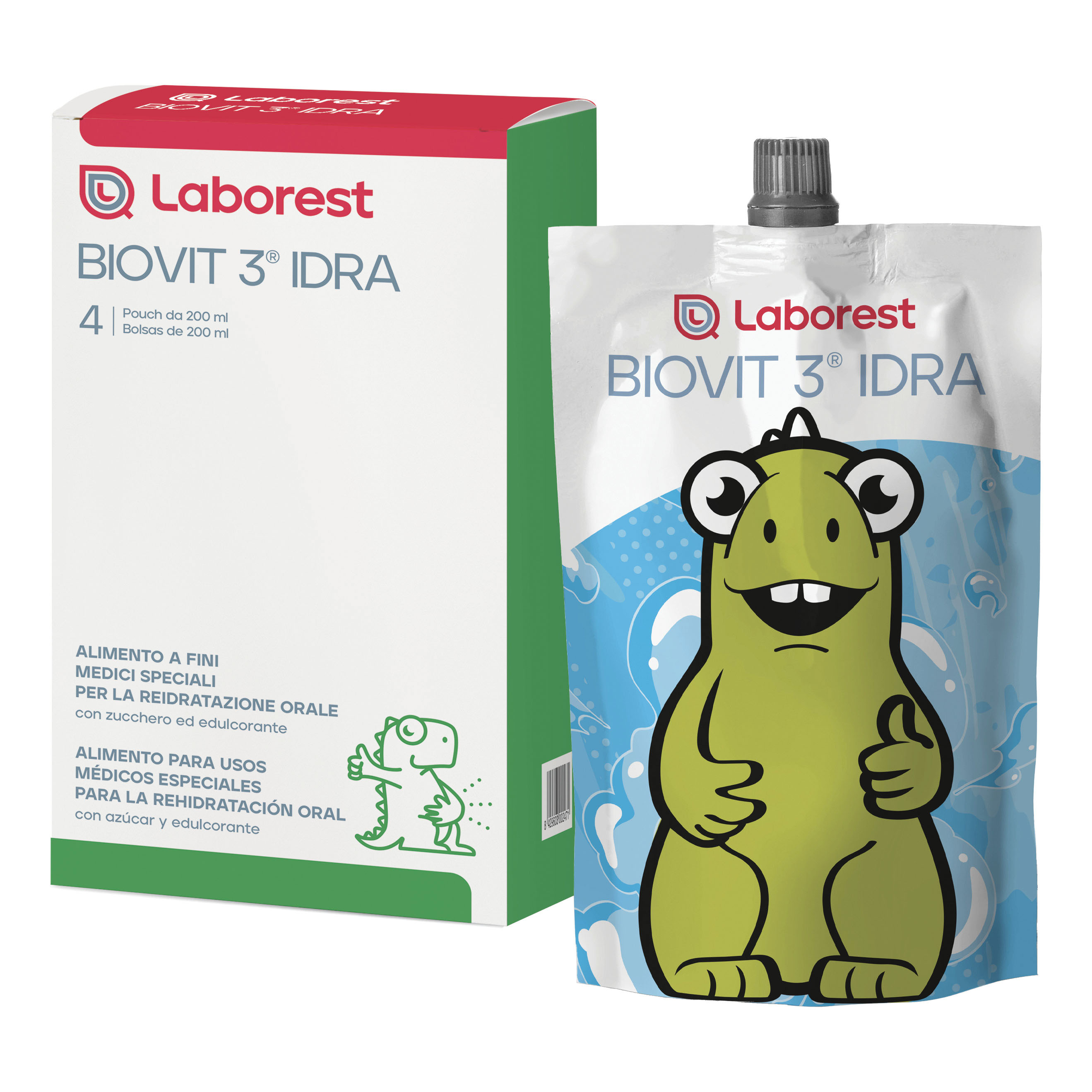Biovit 3 idra 4 pezzi da 200 ml